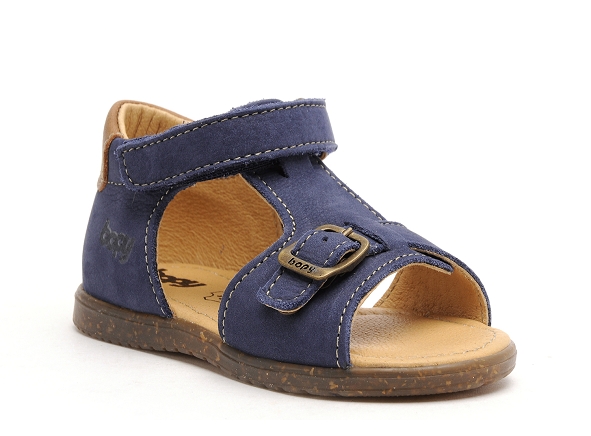 Bopy nu pieds bebe rafin bleu