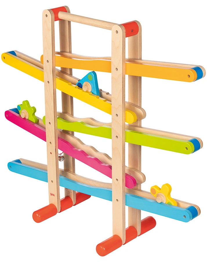 Kugelbahn KREISEL in bunt