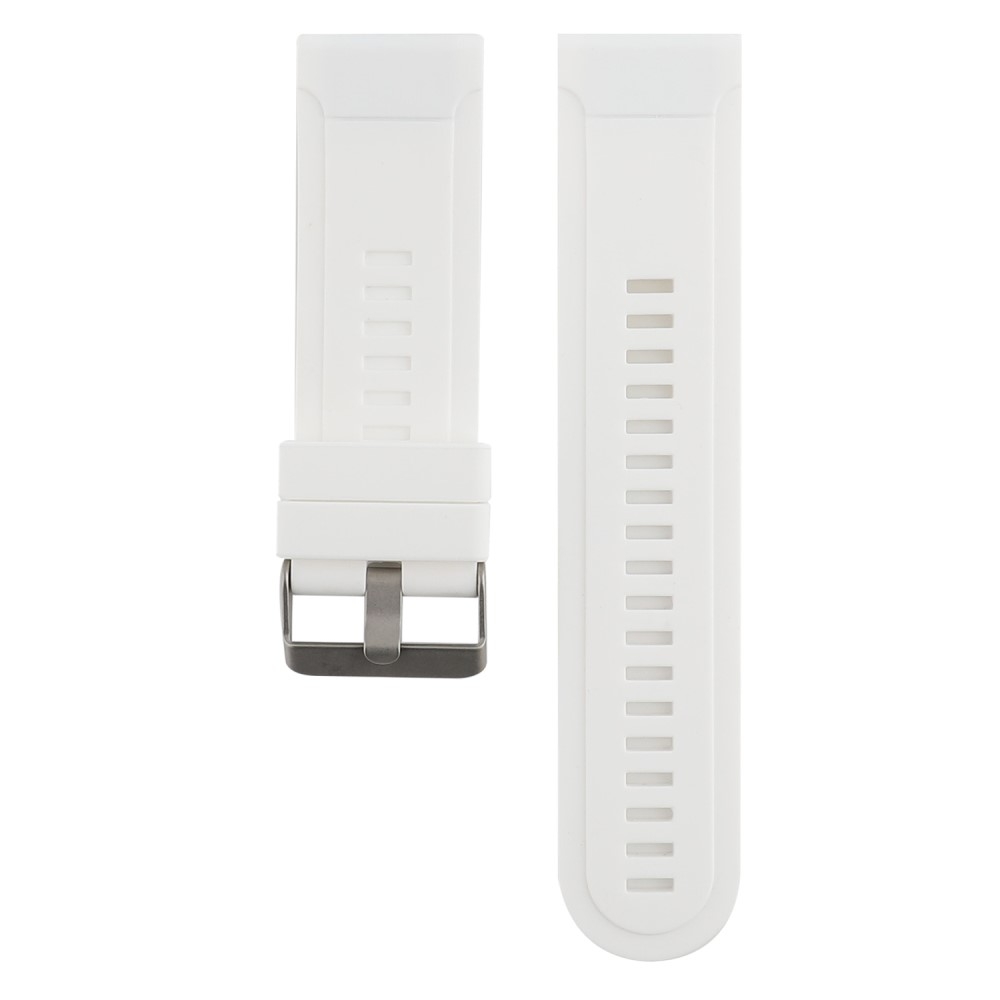 Garmin Ersatz Sport Armband aus Silikon mit 22mm Schnellverschluss (Gelenkumfang: 162-247mm) - Weiss