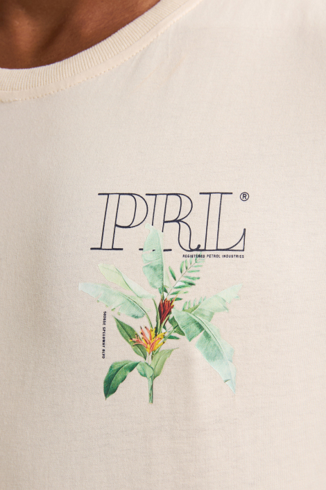 Petrol Industries beige heren t-shirt