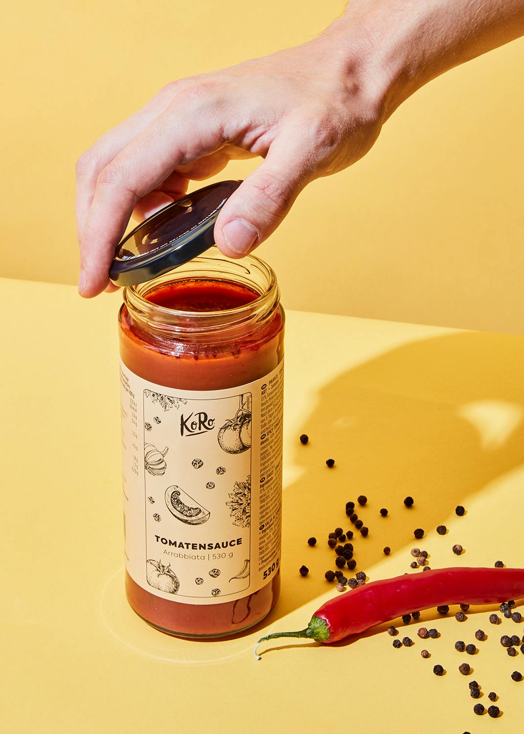Tomatensoße Arrabbiata 530 g