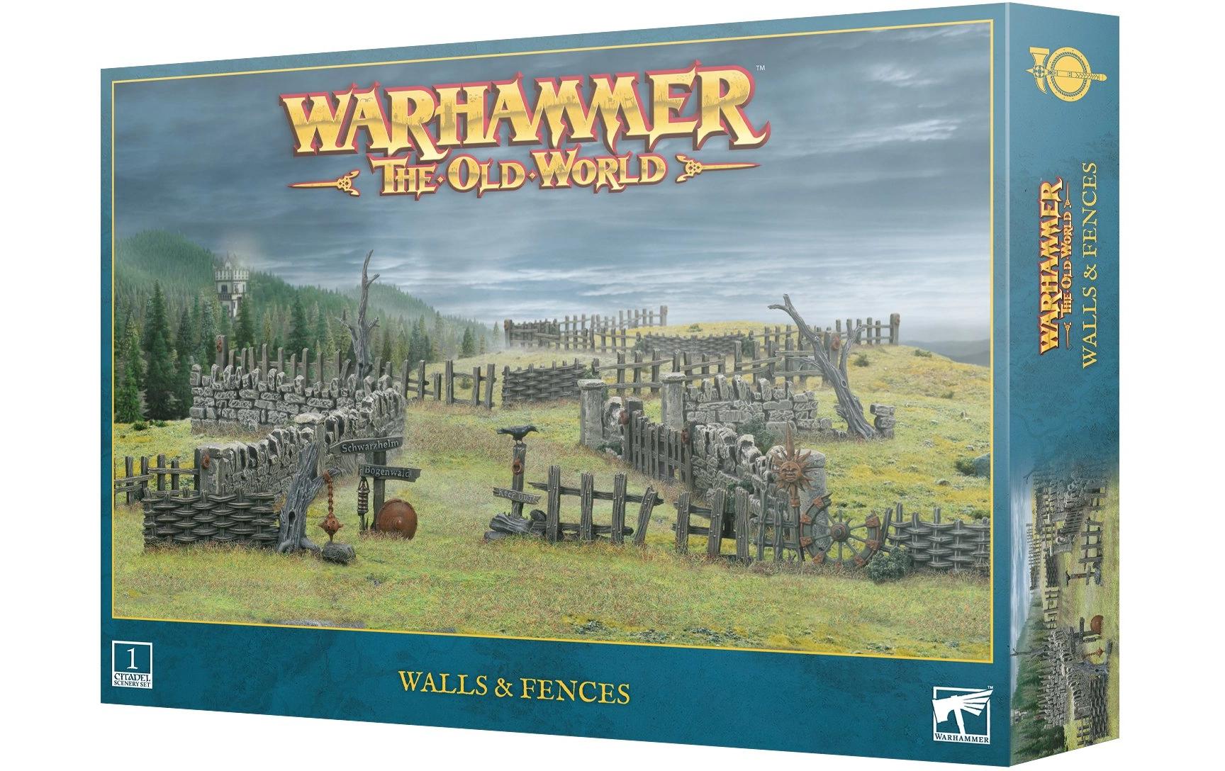 Geländestück Warhammer The old World Walls And FencesWarhammer The old World Walls And Fences Bausatz