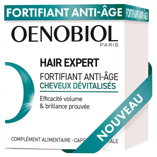 Oenobiol Hair Expert Tratamento Capilar Fortificante Antienvelhecimento 30 cápsulas