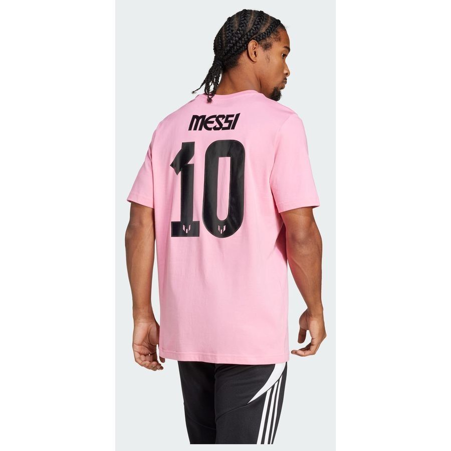 Adidas T-shirt graphisme Nom et numéro de Messi