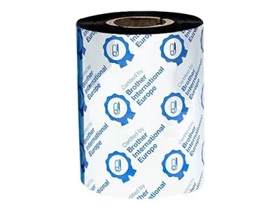 Brother Premium - Sort - 80 mm x 300 m - print-bånd (pakke med 12) - for Brother TD-4420TN, TD-4520TN, TD-4650TNWB, TD-4650TNWBR, TD-4750TNWB, TD-4750TNWBR