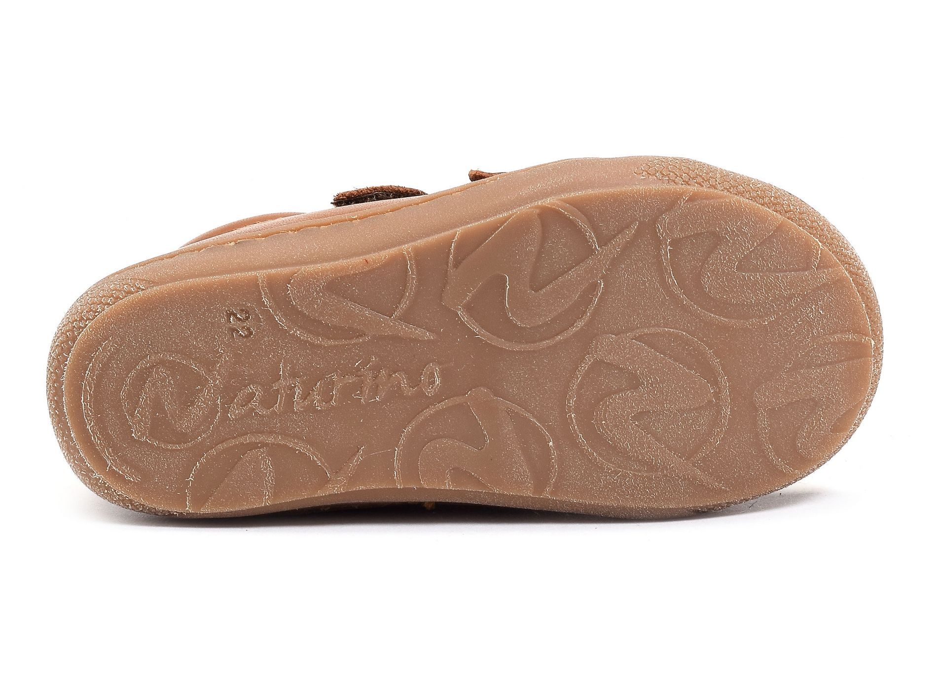 Cocoon velcro boy classic cognac