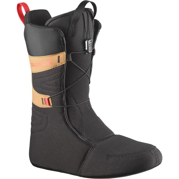 Boots snowboard SALOMON ECHO LACE SJ BOA TOBACCO BROWN / BLACK / HOT CORAL