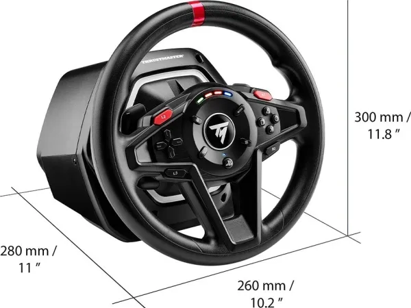 ThrustMaster T128 Rat og Pedalsæt - PC, PlayStation 4 & 5