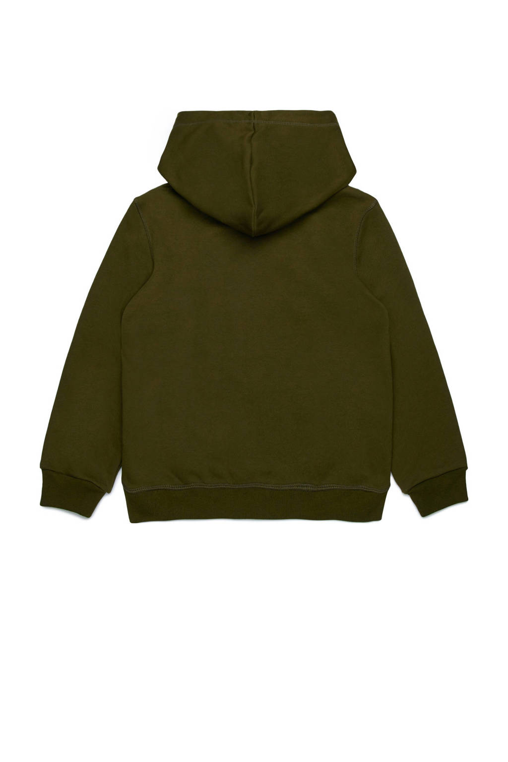 Dsquared2 hoodie met printopdruk donkergroen