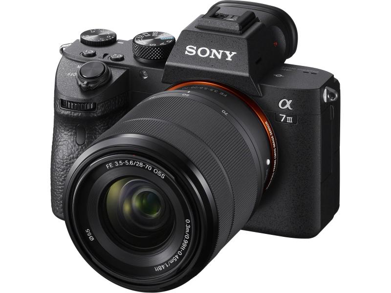Sony Fotokamera Alpha 7 III Kit 28-70 Systemkamera mit voller Kontrolle über den Kreationsprozess