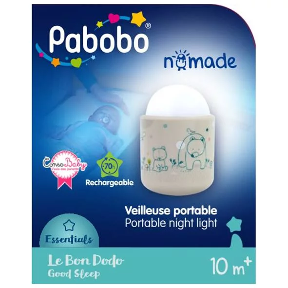 VEILLEUSE NOMADE BEIGE DANS LES BOIS