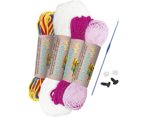 Creatieve set mini haakset eenhoorn