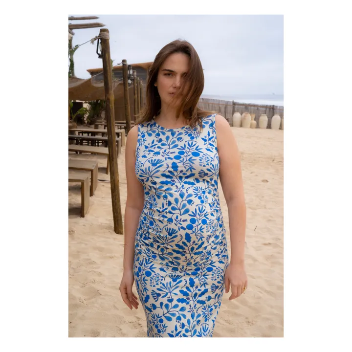 Paloma Collection Robe de Grossesse Olivia Sintra | Bleu