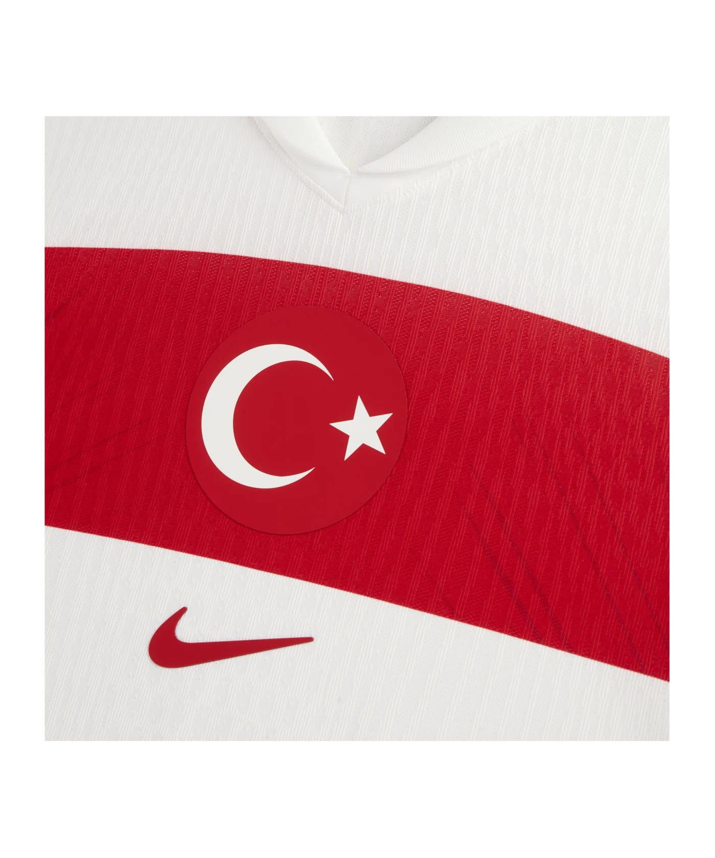 Nike Turkey Authentic jersey home EM 2024 white red Rot F100