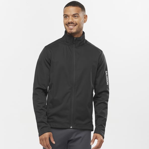 Veste ski de fond SALOMON GTX SSHELL WS JKT M DEEP BLACK