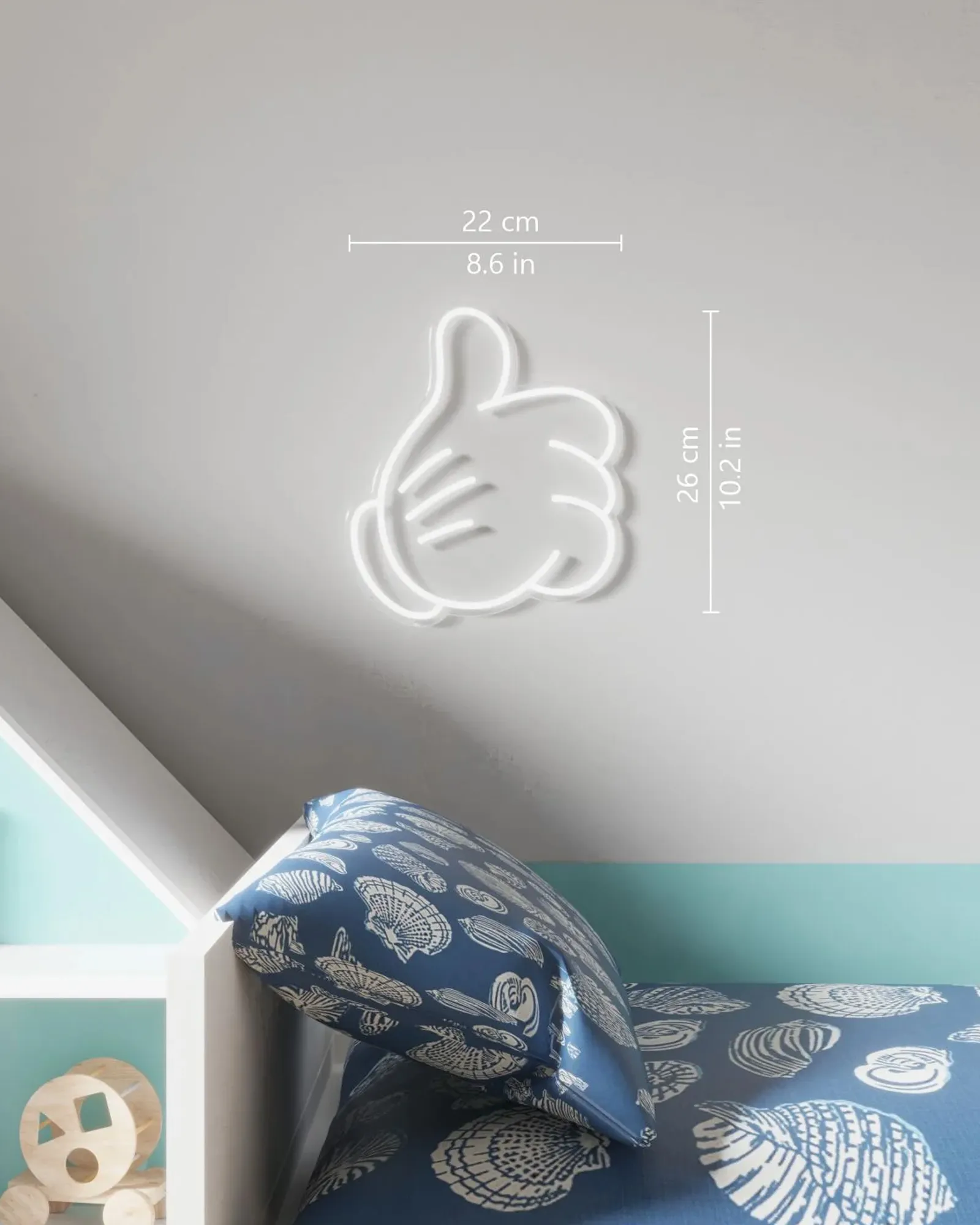 YELLOWPOP Disney Glove Thumb Up Small - EU PLUG