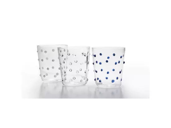 Zafferano Party Tumbler Verre Vert 45 Cl Set de 6 Pièces en Verre