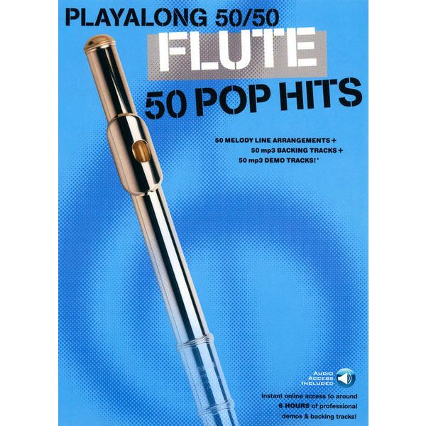 Wise Publications Playalong 50/50 - 50 Pop Fl.