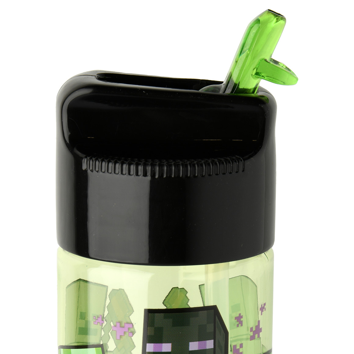 Topolino Minecraft Trinkflasche ca. 540 ml schwarz / grün