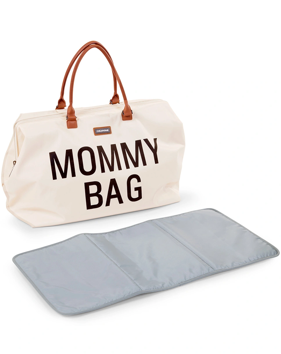 Wickeltasche MOMMY BAG (55x30x40) in offwhite