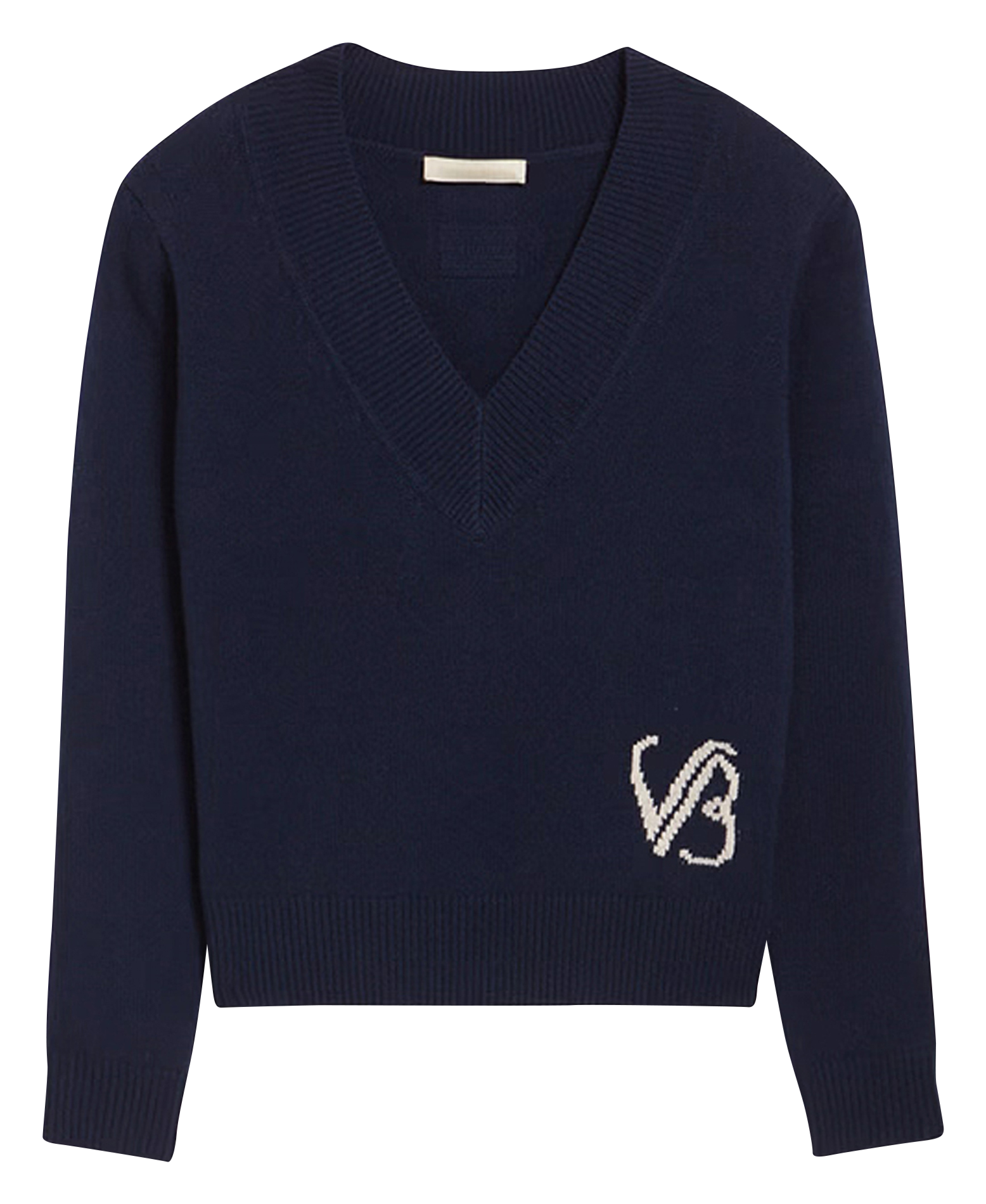 DITTY - Pull droit en laine | Bleu