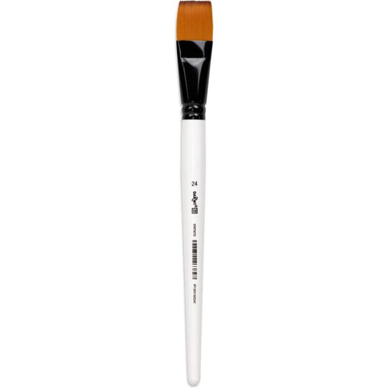 Darwi For You pinceau plat 26,50 mm taille 24 - Blanc