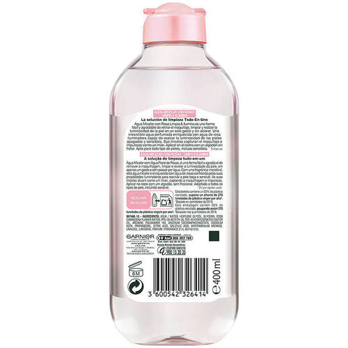 Garnier - Skinactive Agua Rosas Agua Micelar