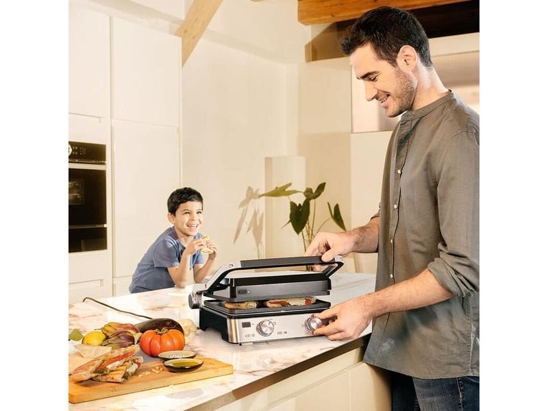 Braun Kontaktgrill Multigrill 7 CG7020 2000 W Kompakt-Multigrill