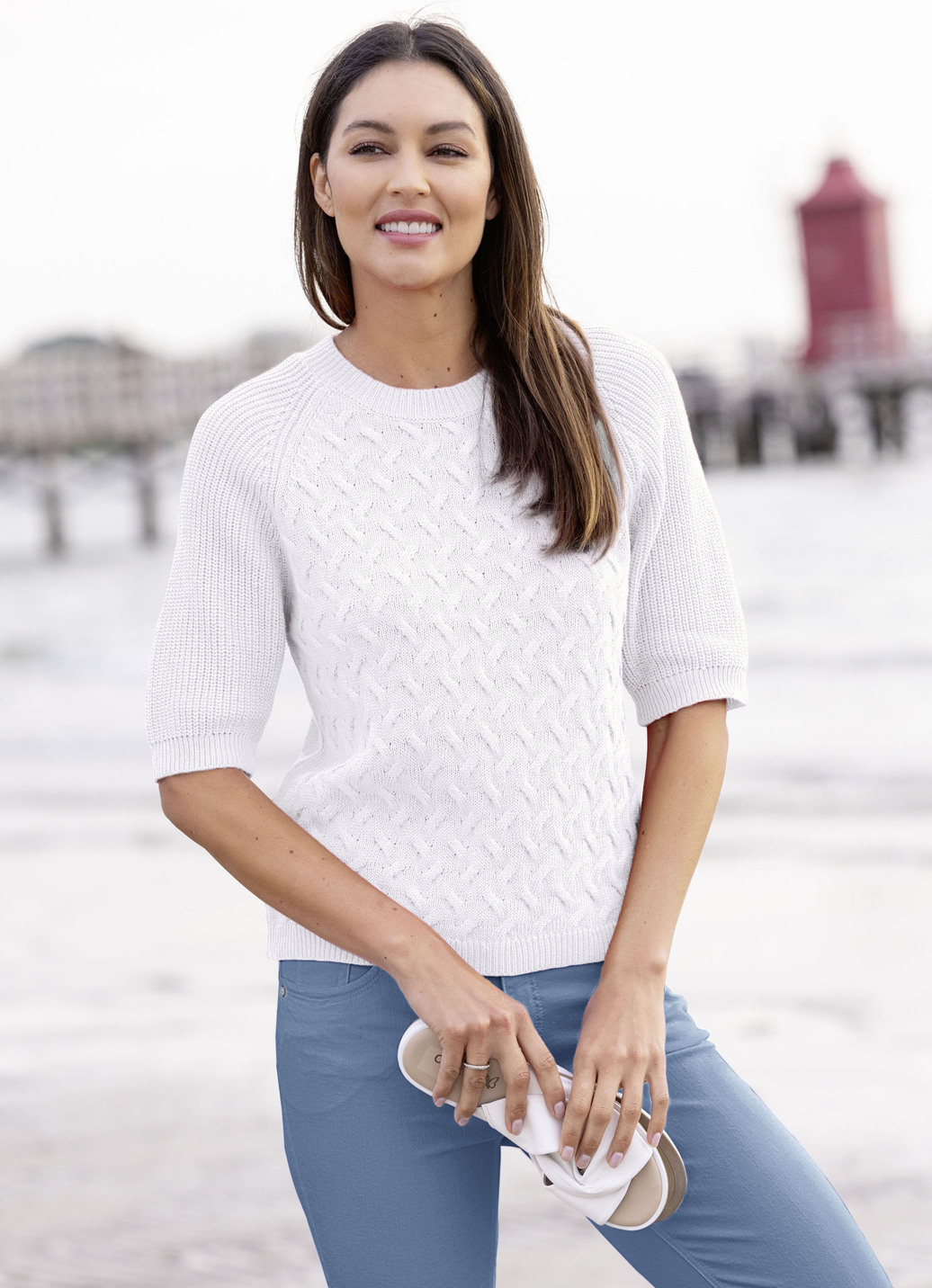 Pulli mit nachhaltig recycelter Baumwolle