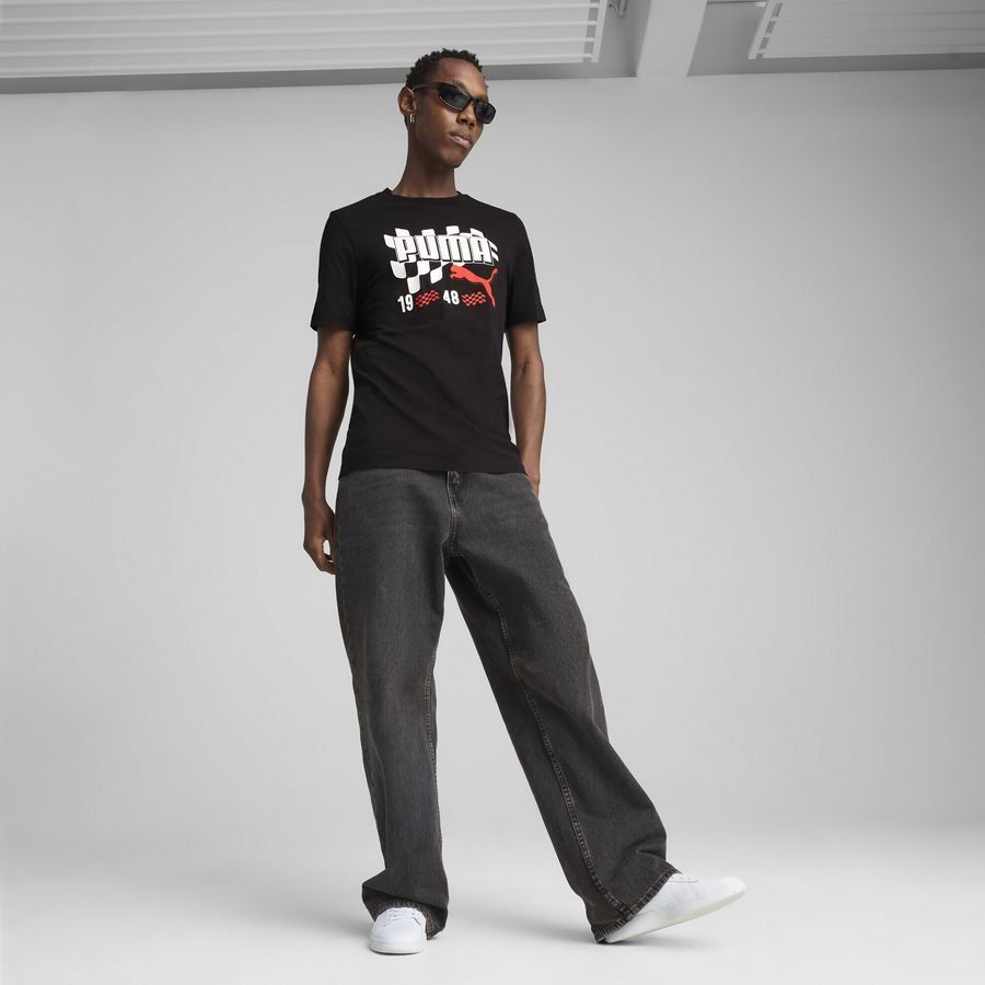 Puma Graphics Moto Flag T-Shirt