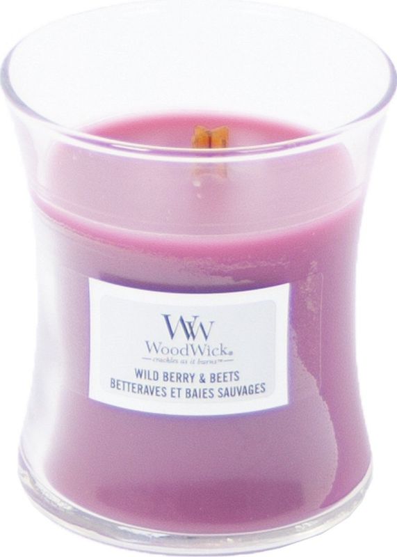 WoodWick - Wild Beauty + Beets - Geurkaars - 85 g