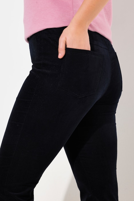 Cord-Jeggings Sienna, schmales Bein, Stretch, Elastikbund
