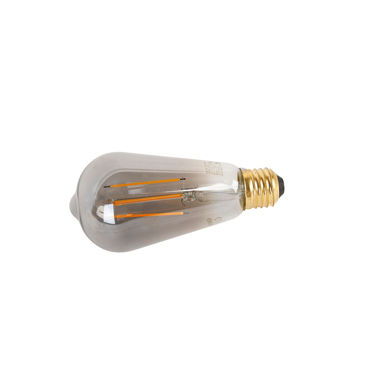 Smart E27 LED lamp ST64 smoke 7W 400 lm 1800K