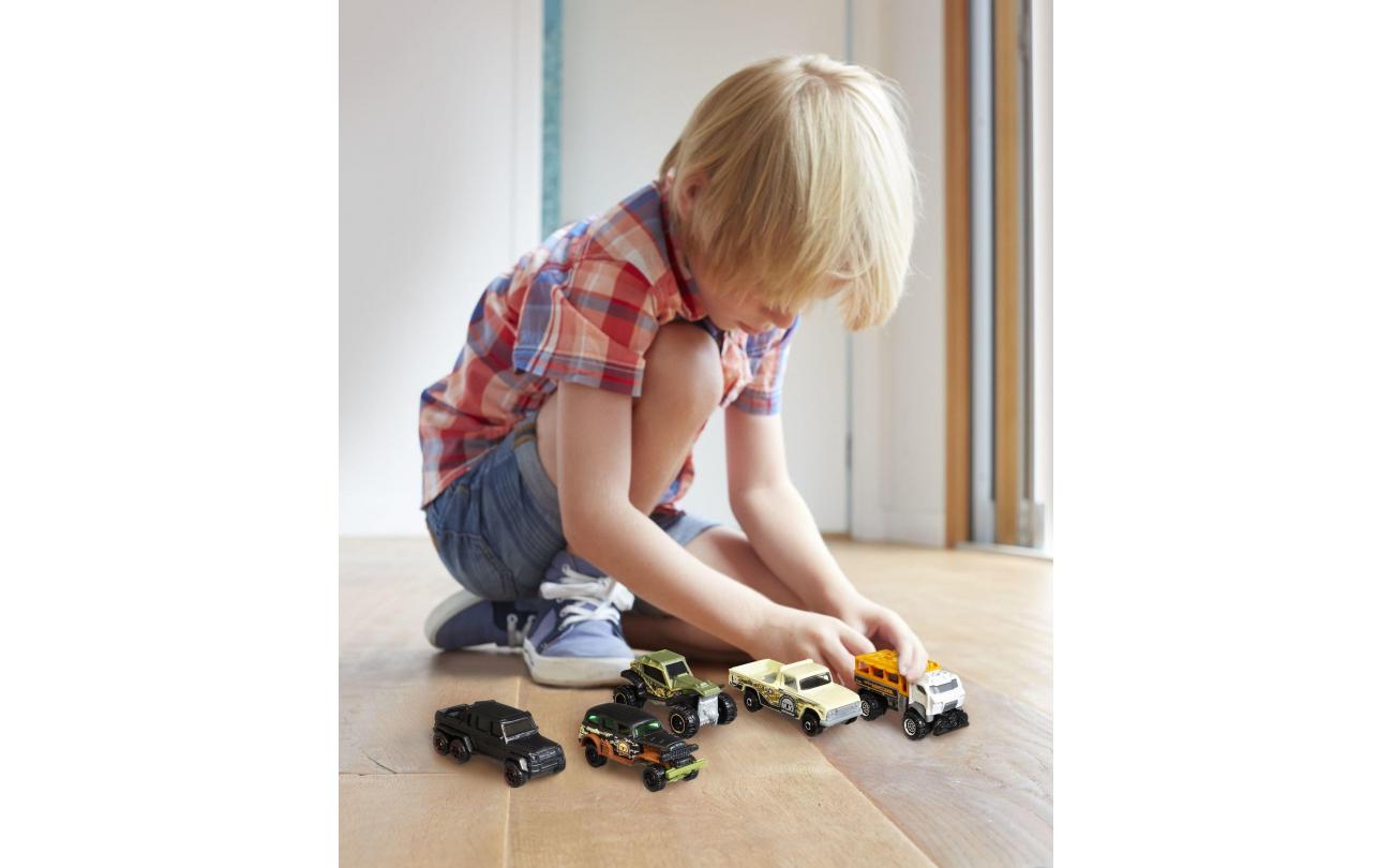 Matchbox 5-pack autootjes