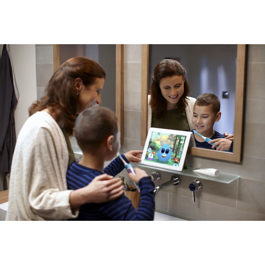 Philips Sonicare Elektrische Schallzahnbürste HX632204 For Kids blau