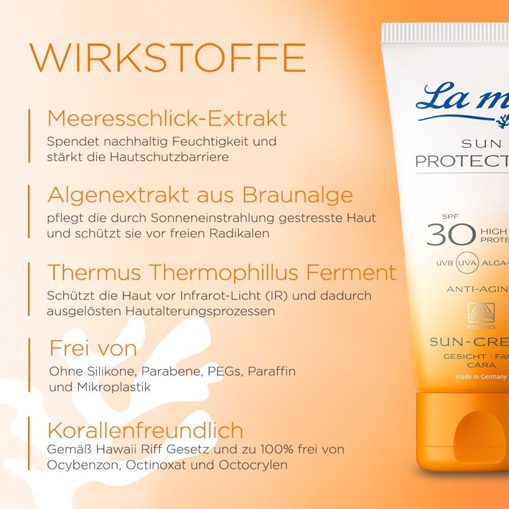 La mer Sun Protection SPF 30 Gesicht