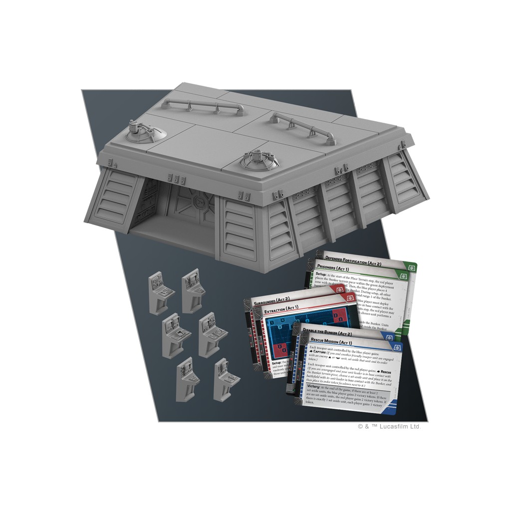 Star Wars : Legion - Imperial Bunker Battlefield Expansion