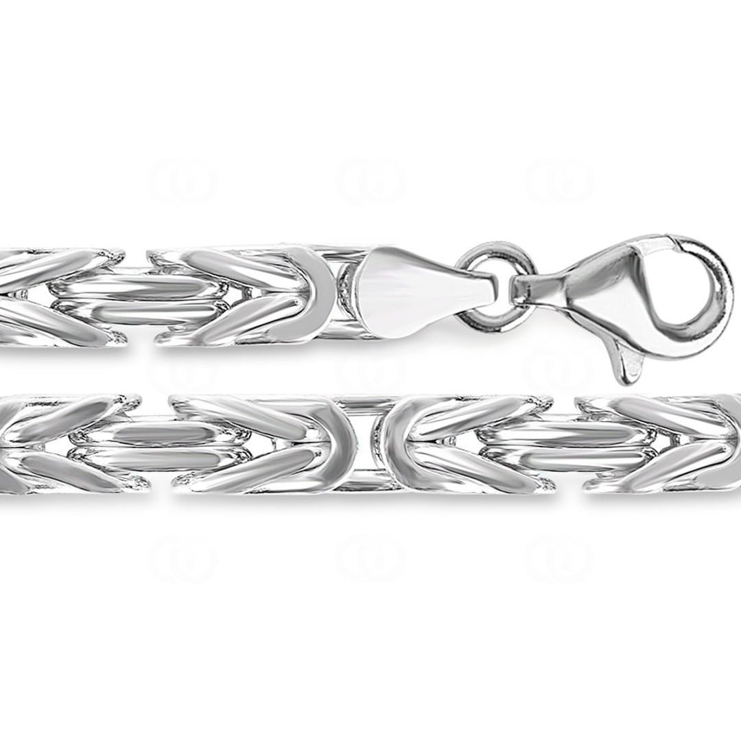 Königskette klassisch 925 Silber 8.0mm