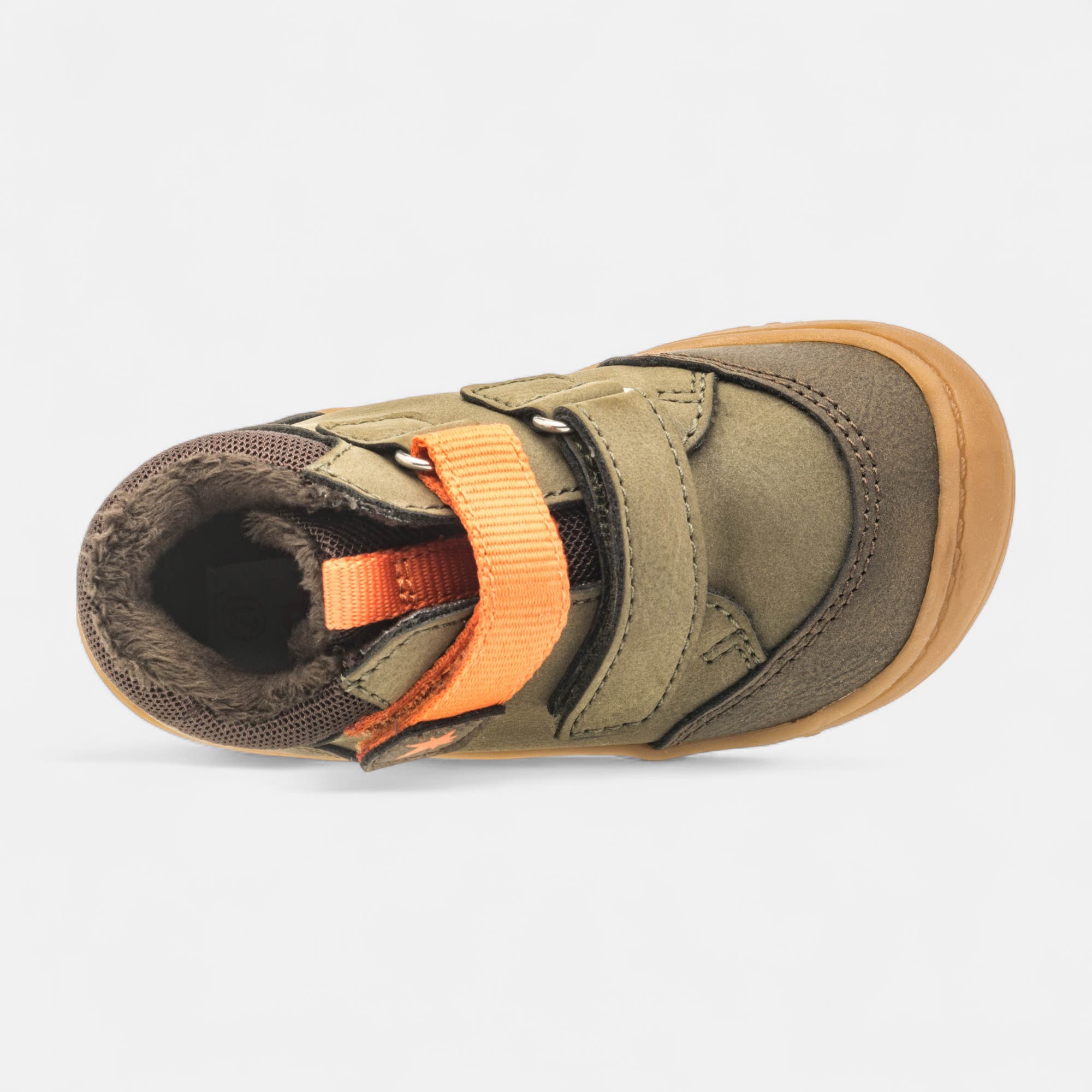 Baskets hautes Bébé garçon kaki