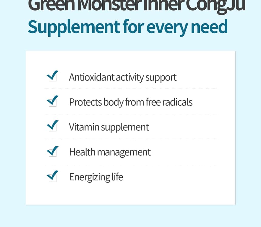 GROEN MONSTER - Innerlijke Congju