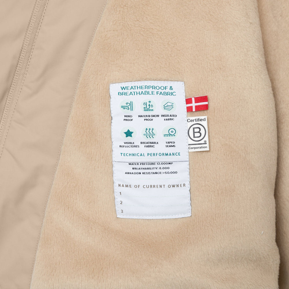 Køb Mini A ture Savannah Tan Matwang Fleece Lined Winter Jacket. GRS