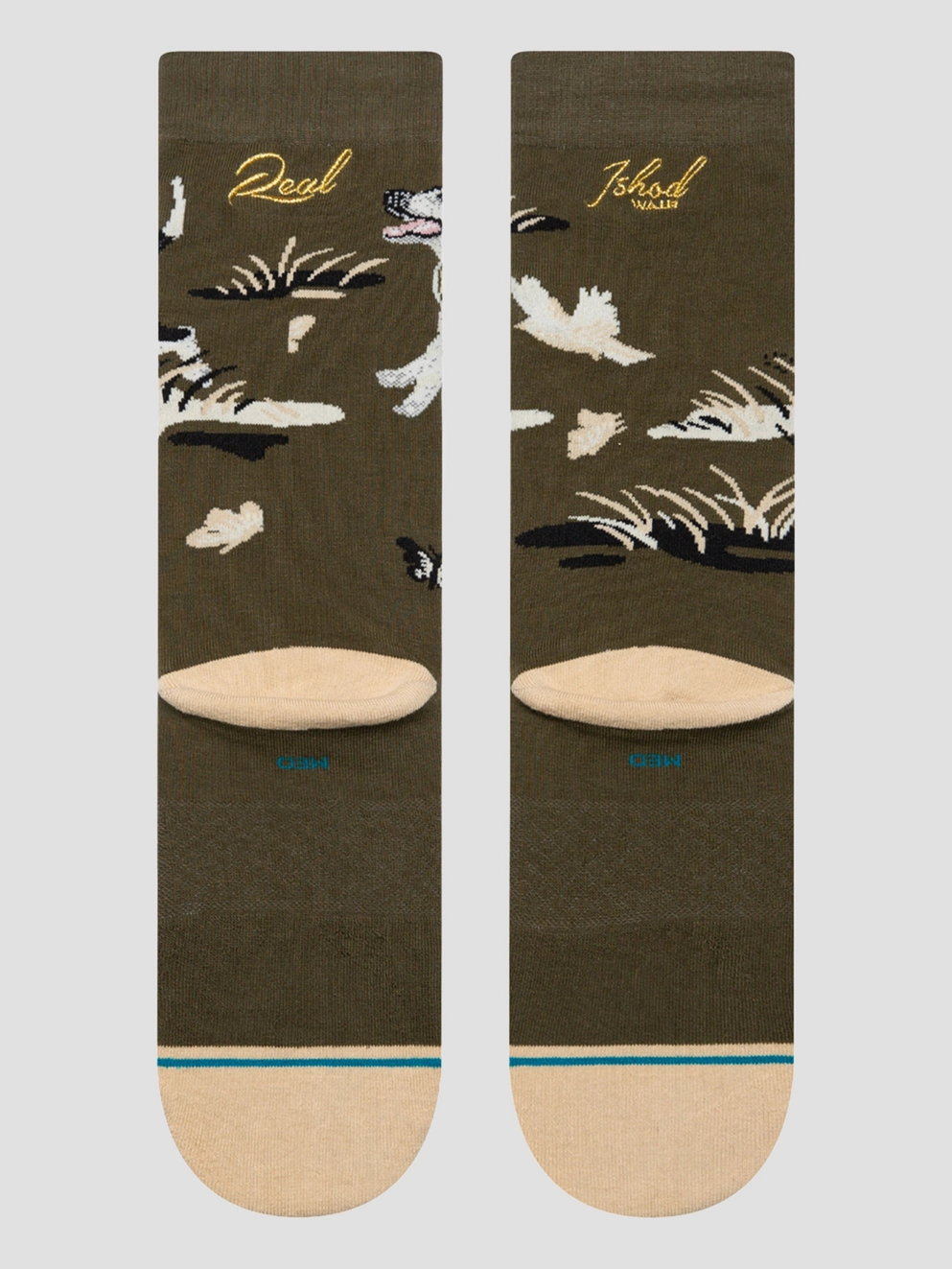 Stance Ishod Crew Socks darkgreen