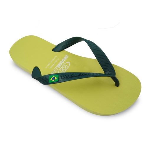 Chinelo de praia brasileiro, modelo clássico Combi Brazil NL, fabricado no Brasil