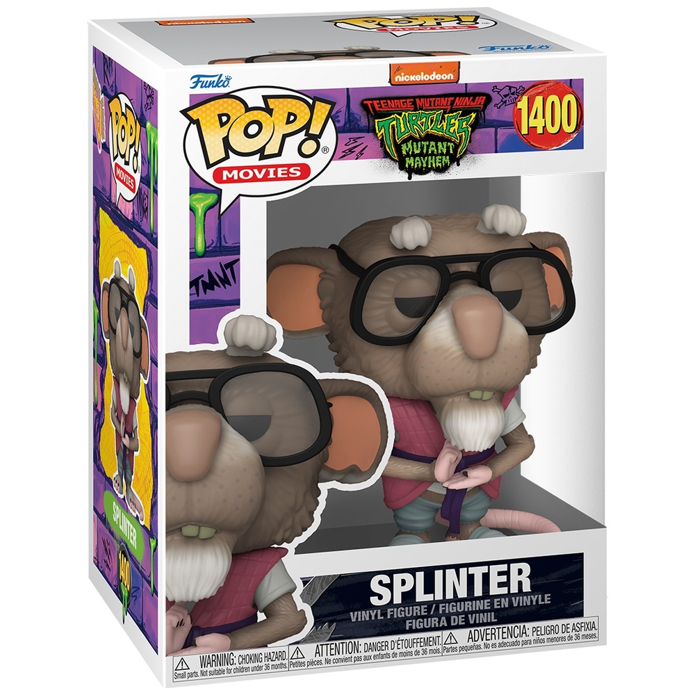 POP! Vinyl 1400: Teenage Mutant Ninja Turtles Splinter Figur