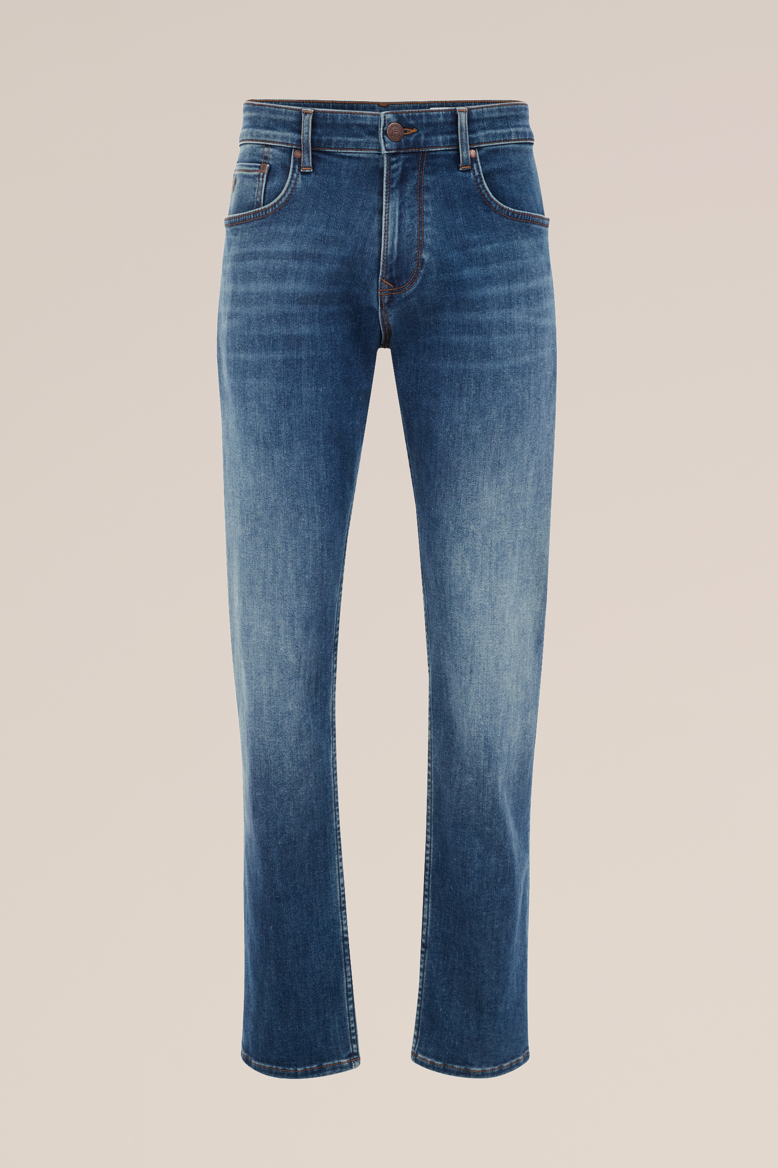 regular fit jeans van jog denim Blue Ridge Donkerblauw
