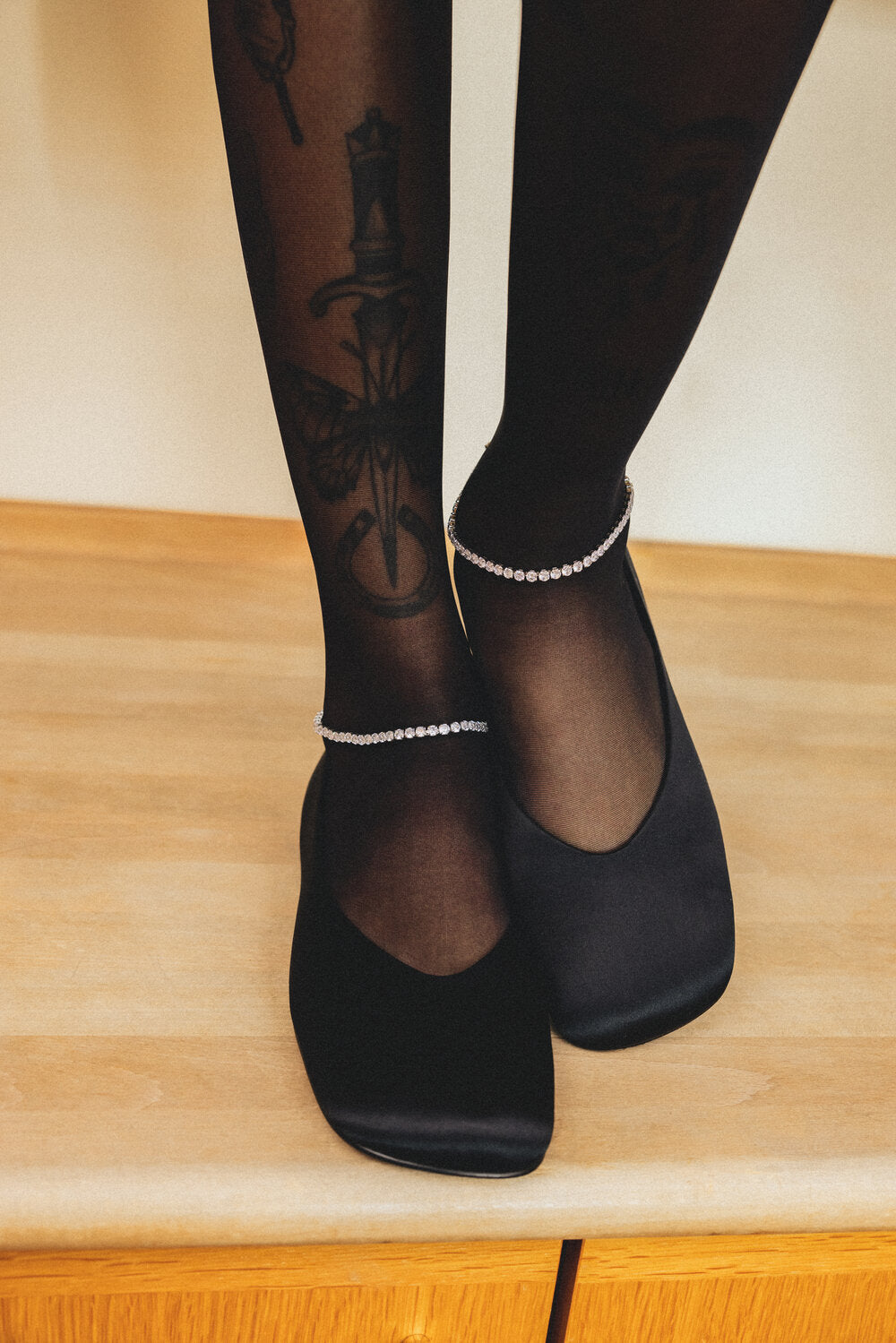 Stine Goya  Reelo ballerinasko - Yet Black