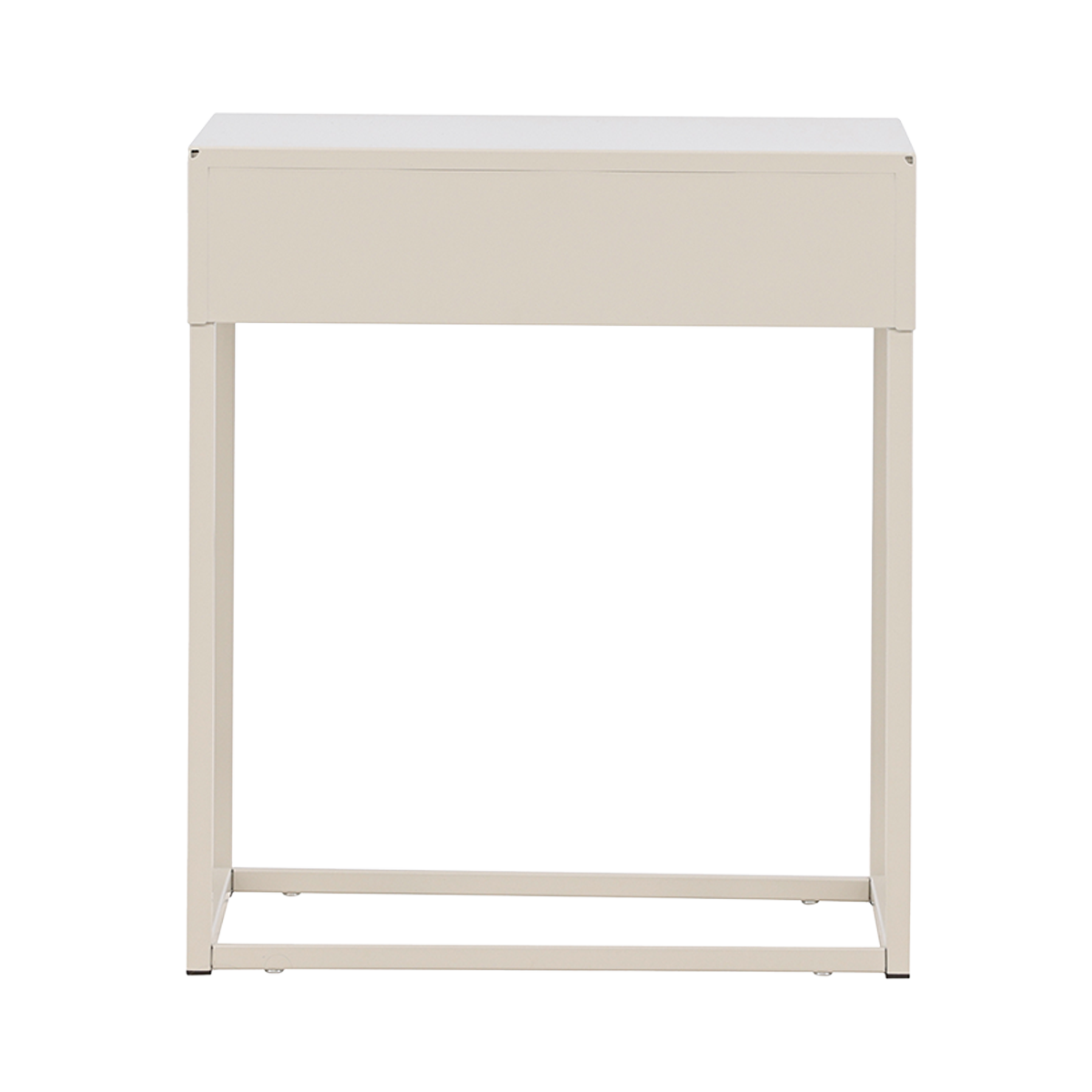 Metalen nachtkastje Lewis Beige