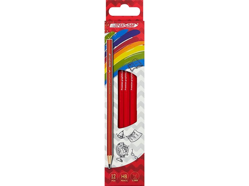 Büromaterial Bleistift Office Focus 12 Stück HB-Bleistift mit bruchfester Mine