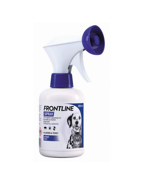 Frontline Spray Hond\/Kat - Anti vlooien en tekenmiddel