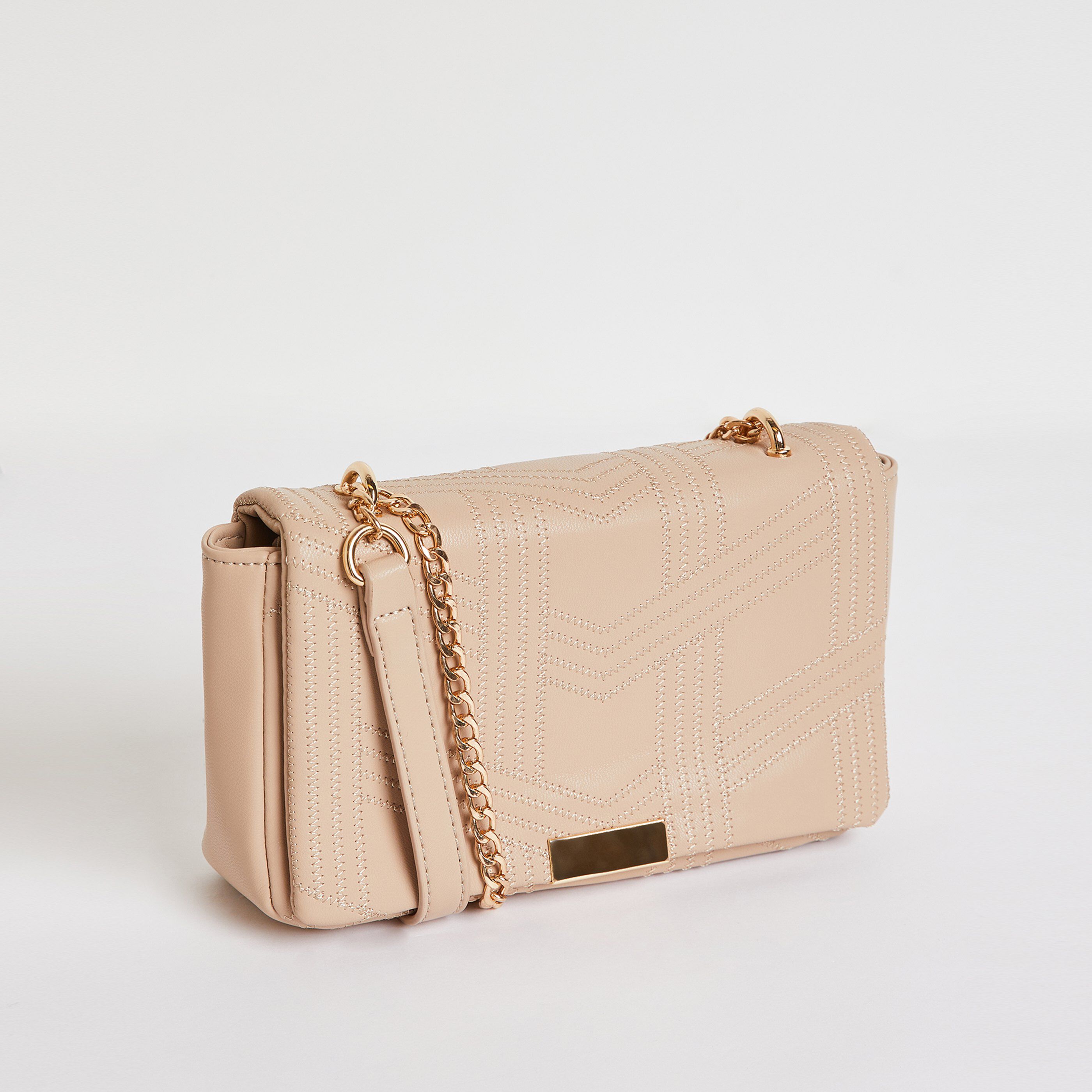 Petit sac matelassé femme - BEIGE